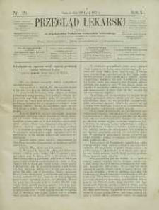 Przegląd Lekarski, 1872, R. 11, nr 29