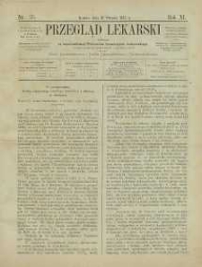 Przegląd Lekarski, 1872, R. 11, nr 35