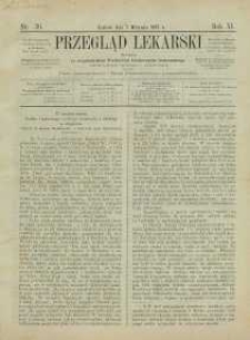 Przegląd Lekarski, 1872, R. 11, nr 36