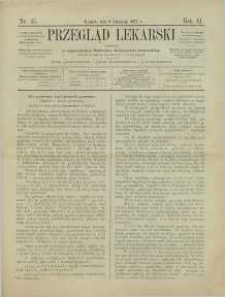 Przegląd Lekarski, 1872, R. 11, nr 45