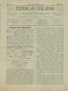 Przegląd Lekarski, 1872, R. 11, nr 52