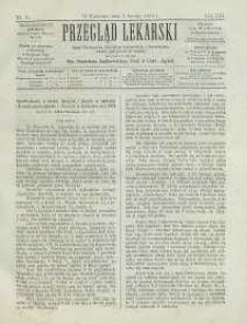 Przegląd Lekarski, 1874, R. 13, nr 6