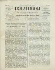 Przegląd Lekarski, 1874, R. 13, nr 22