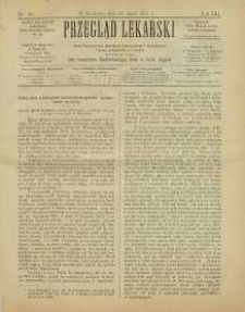 Przegląd Lekarski, 1874, R. 13, nr 29