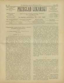 Przegląd Lekarski, 1874, R. 13, nr 38