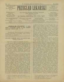 Przegląd Lekarski, 1874, R. 13, nr 52
