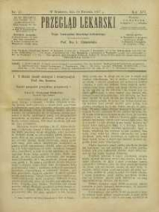 Przegląd Lekarski, 1877, R. 16, nr 17