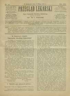 Przegląd Lekarski, 1877, R. 16, nr 20