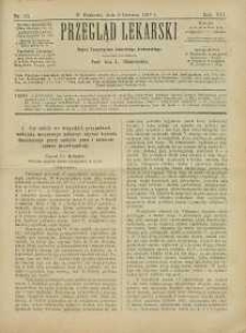 Przegląd Lekarski, 1877, R. 16, nr 23
