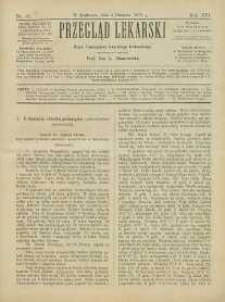 Przegląd Lekarski, 1877, R. 16, nr 31