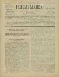 Przegląd Lekarski, 1877, R. 16, nr 42