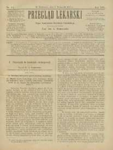 Przegląd Lekarski, 1877, R. 16, nr 44