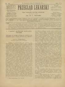 Przegląd Lekarski, 1877, R. 16, nr 46