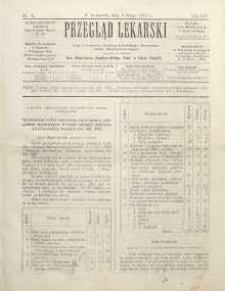 Przegląd Lekarski, 1875, R. 14, nr 6