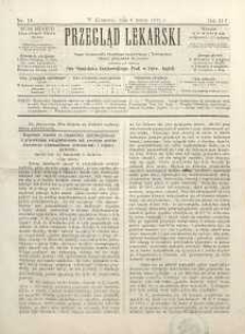 Przegląd Lekarski, 1875, R. 14, nr 10
