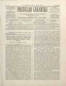 Przegląd Lekarski, 1875, R. 14, nr 11