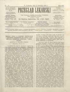Przegląd Lekarski, 1875, R. 14, nr 16