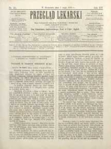 Przegląd Lekarski, 1875, R. 14, nr 18