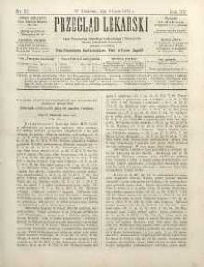 Przegląd Lekarski, 1875, R. 14, nr 27