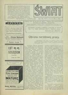 Świat, 1913, R. 8, T. 15/16, nr 12