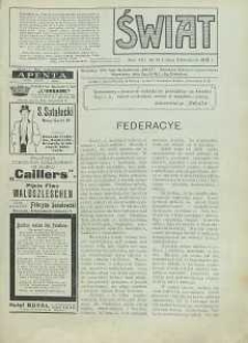 Świat, 1913, R. 8, T. 15/16, nr 14