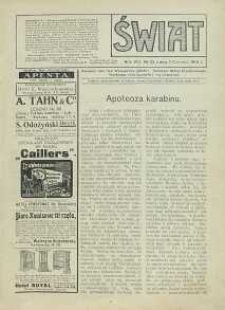 Świat, 1913, R. 8, T. 15/16, nr 23