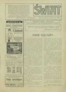 Świat, 1913, R. 8, T. 15/16, nr 27