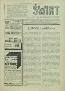 Świat, 1913, R. 8, T. 15/16, nr 28