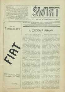 Świat, 1913, R. 8, T. 15/16, nr 31