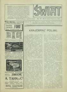 Świat, 1913, R. 8, T. 15/16, nr 33