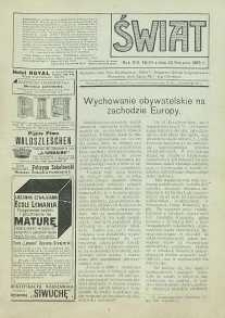 Świat, 1913, R. 8, T. 15/16, nr 34