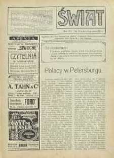 Świat, 1913, R. 8, T. 15/16, nr 49