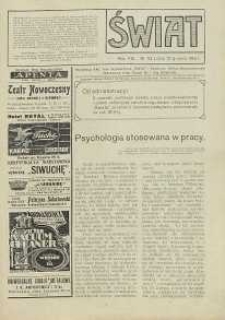 Świat, 1913, R. 8, T. 15/16, nr 52