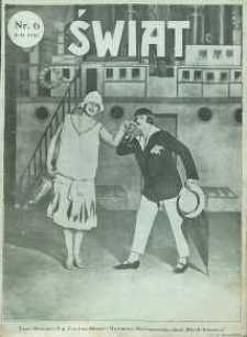 Świat, 1927, R. 22, nr 6