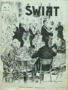 Świat, 1927, R. 22, nr 7