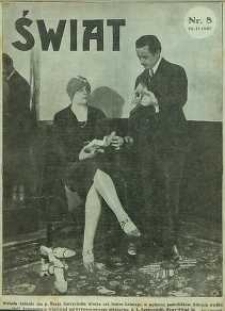 Świat, 1927, R. 22, nr 8