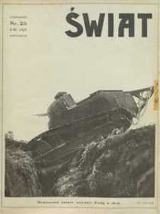 Świat, 1927, R. 22, nr 23