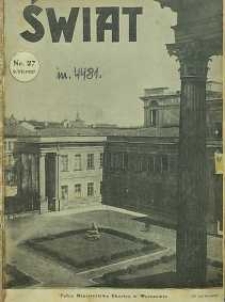 Świat, 1927, R. 22, nr 27