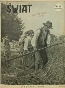 Świat, 1927, R. 22, nr 34