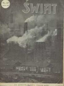 Świat, 1927, R. 22, nr 37