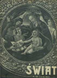 Świat, 1927, R. 22, nr 52