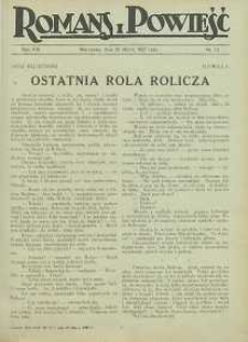 Romans i powieść, 1927, R.19, nr 13