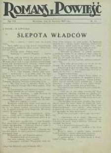 Romans i powieść, 1927, R.19, nr 18