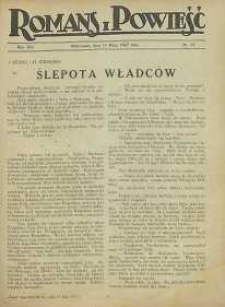 Romans i powieść, 1927, R.19, nr 20