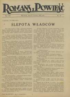 Romans i powieść, 1927, R.19, nr 25