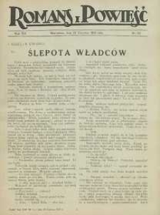 Romans i powieść, 1927, R.19, nr 26