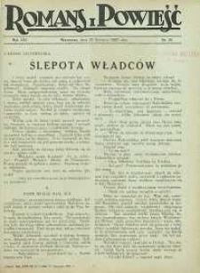 Romans i powieść, 1927, R.19, nr 35