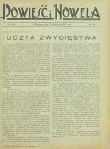 Powieść i nowela, 1927, R.19, nr 38