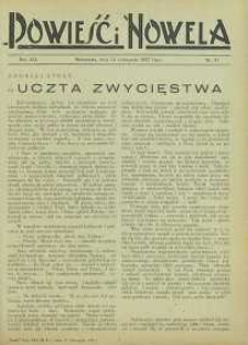 Powieść i nowela, 1927, R.19, nr 47