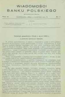 Wiadomości Banku Polskiego, 1934, R. 11, nr 7